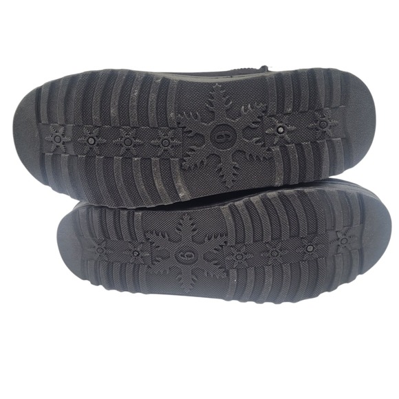 Women's‎ Arizona Jean Co Stratton Flat Heel Winter Boots - Black - 9 - NIB - Picture 6 of 7